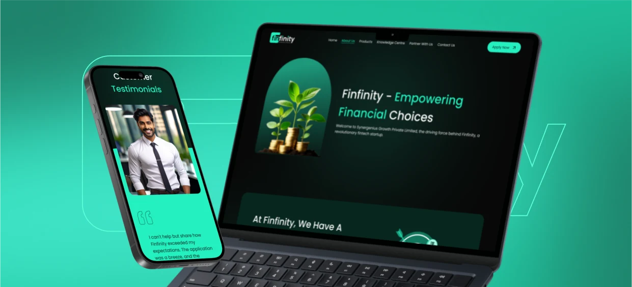 Simplifying complex FinTech experiences through clarity and creativity. - Case Studies Hero Image