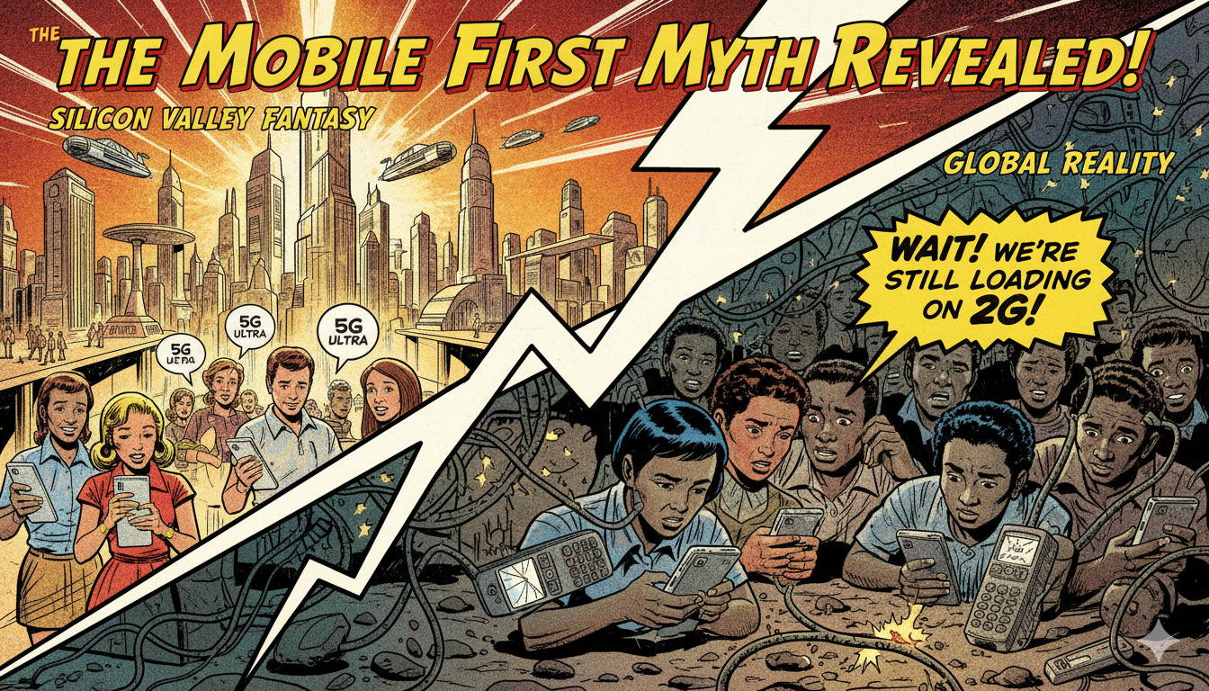 Mobile First Design Myth: Why It Excludes Billions & What to Do Instead